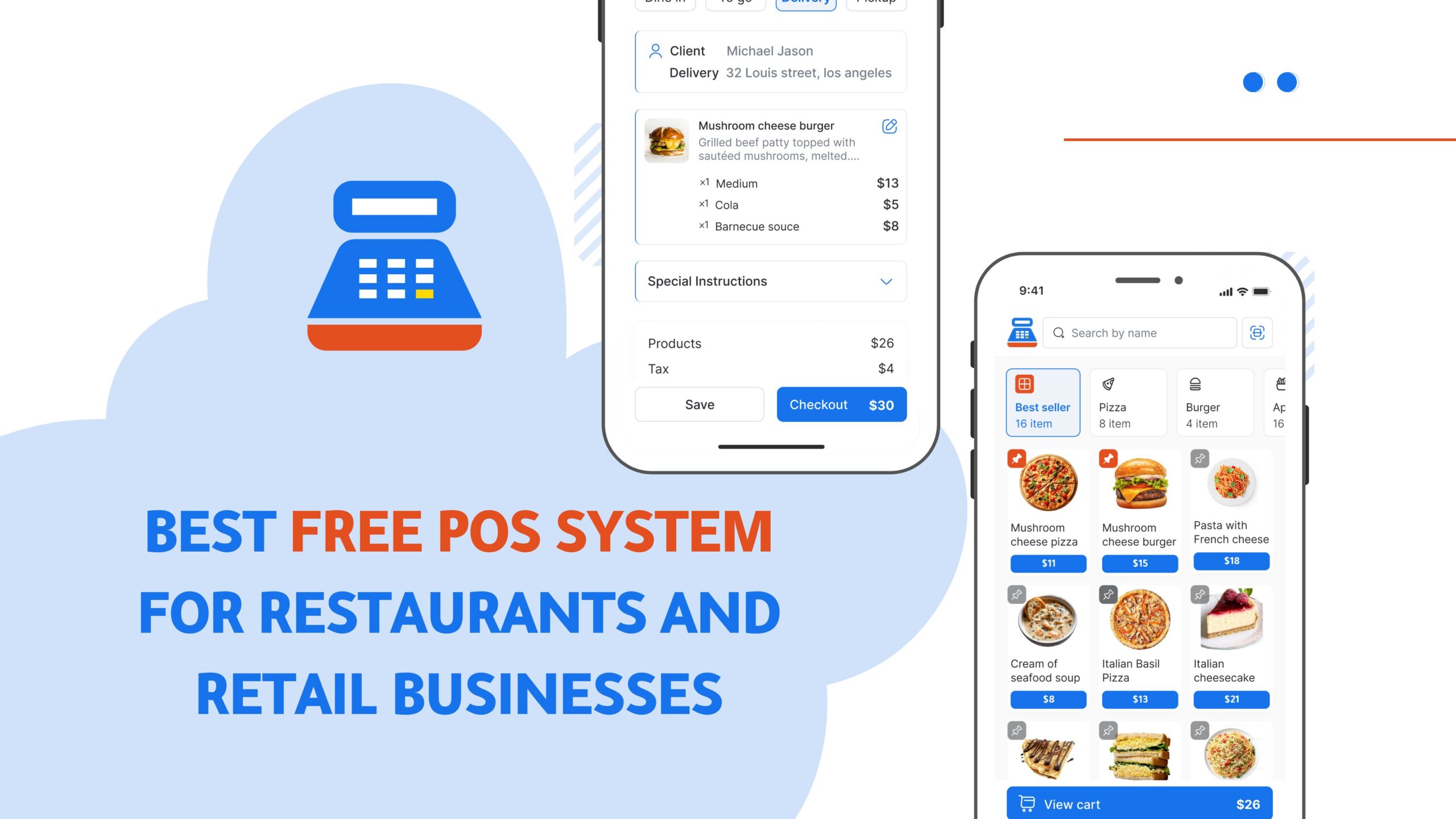 Cashier POS Free POS System